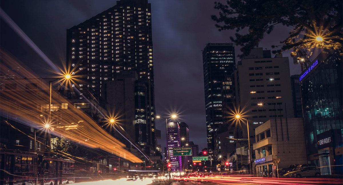 Bogotá de noche